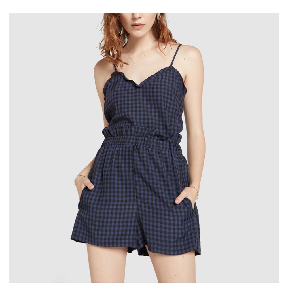 Tibi shorts and camisole set